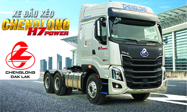 XE ĐẦU KÉO CHENGLONG H7 POWER 420HP – 6X4 (CẦU LÁP)